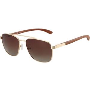 ZENOTTIC Aviator Wood Polarized Sunglasses 
NEW